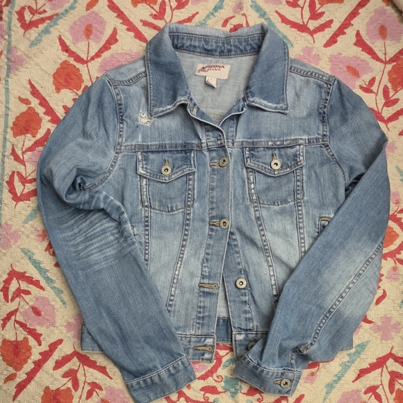 Arizona Jeans Denim Jacket - Picture 1 of 5